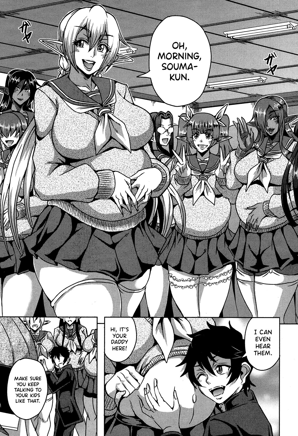Hentai Manga Comic-Elf Harem Academia - Baby Making In a Southern Country Lodge-Read-37